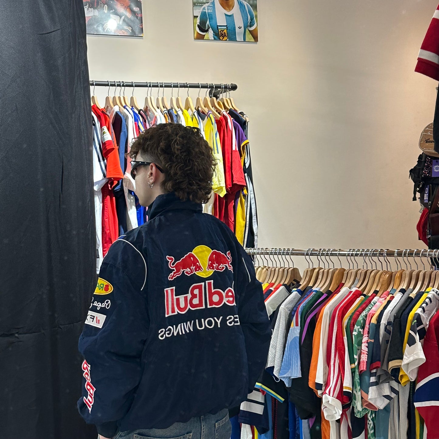 Red bull Dead Stock Racing Bomber Jacket
