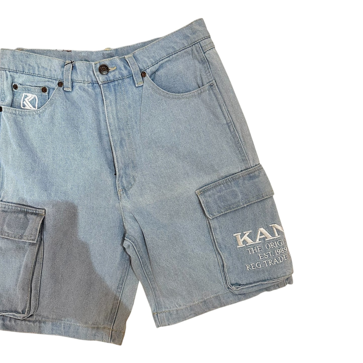 Karl Kani Jean Cargo Shorts
