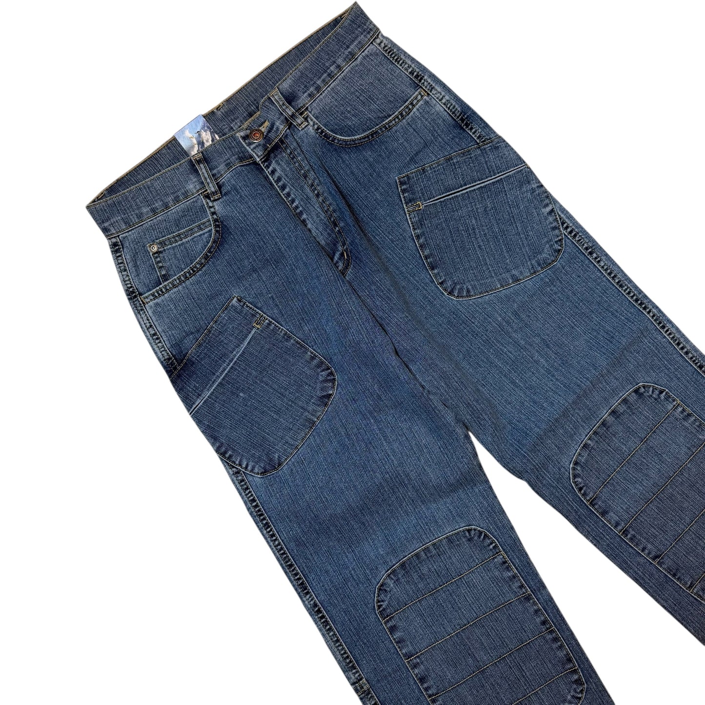 Greek Vintage Vertigo Loose Jeans