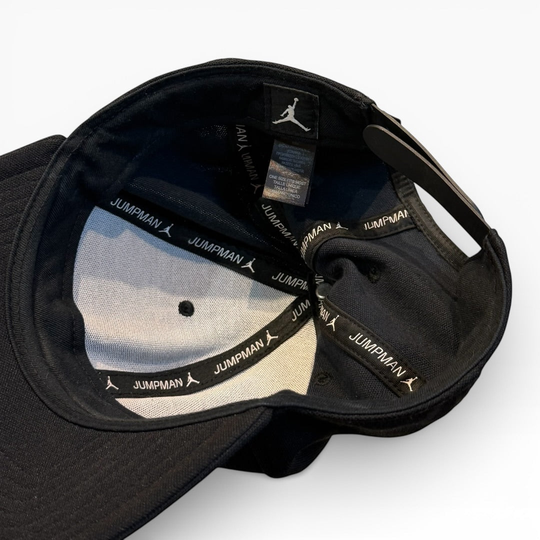 Jordan Black Snapback Cap