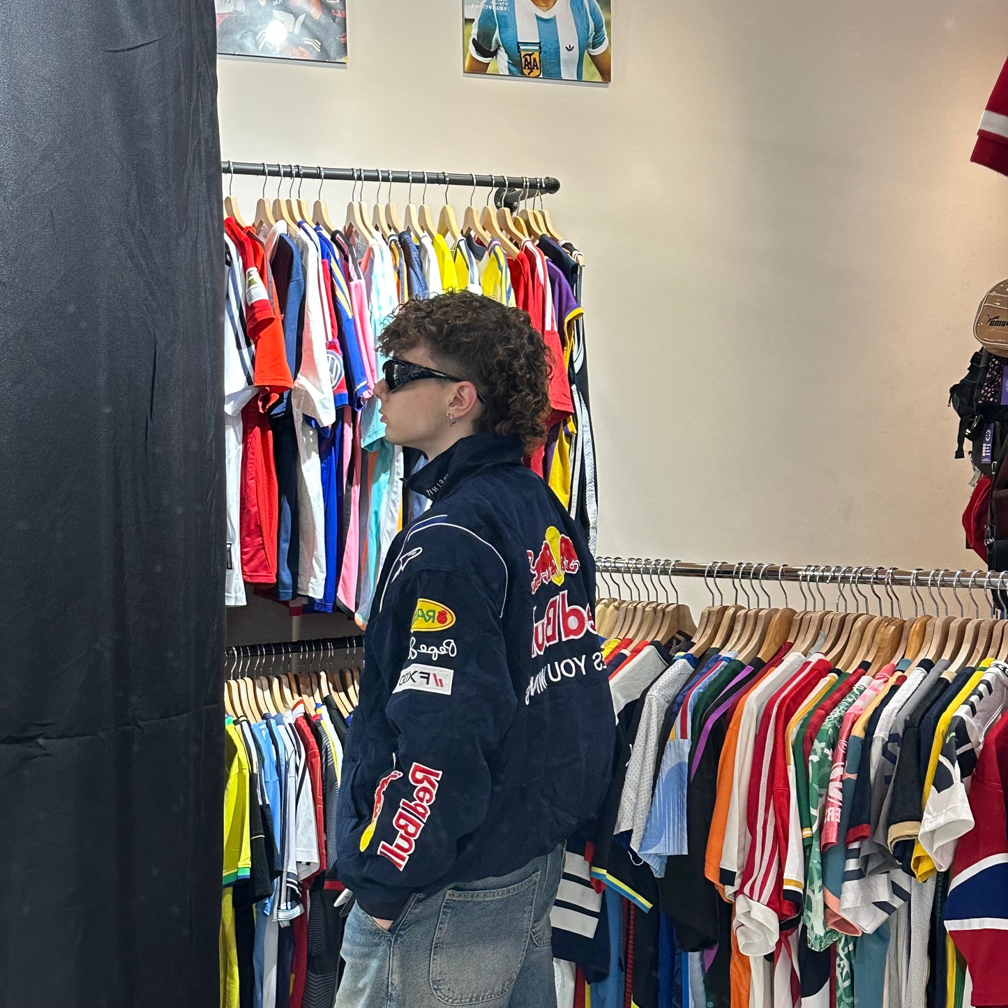 Red bull Dead Stock Racing Bomber Jacket