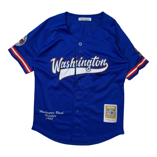 Washington Black Senators Negro League Baseball Jersey Blue