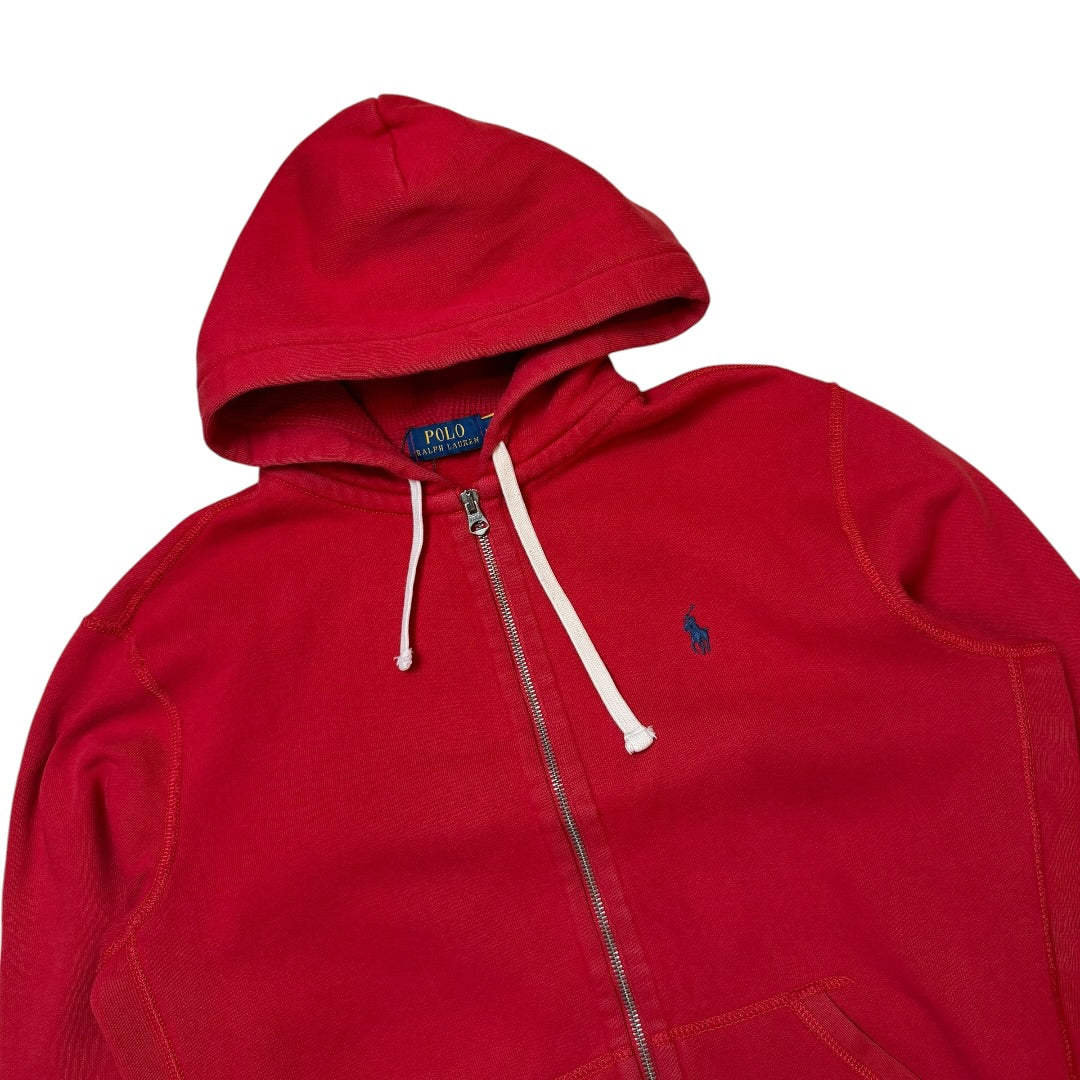 Polo Ralph Lauren Red Hoodie Zip Up