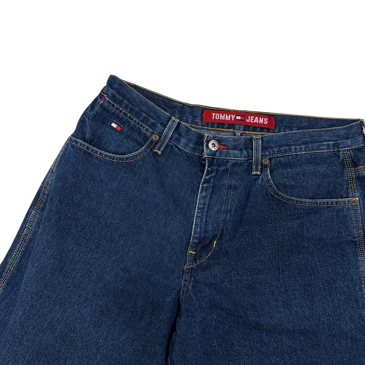 Vintage Tommy Jeans Baggy Carpenter Jean Bermuda
