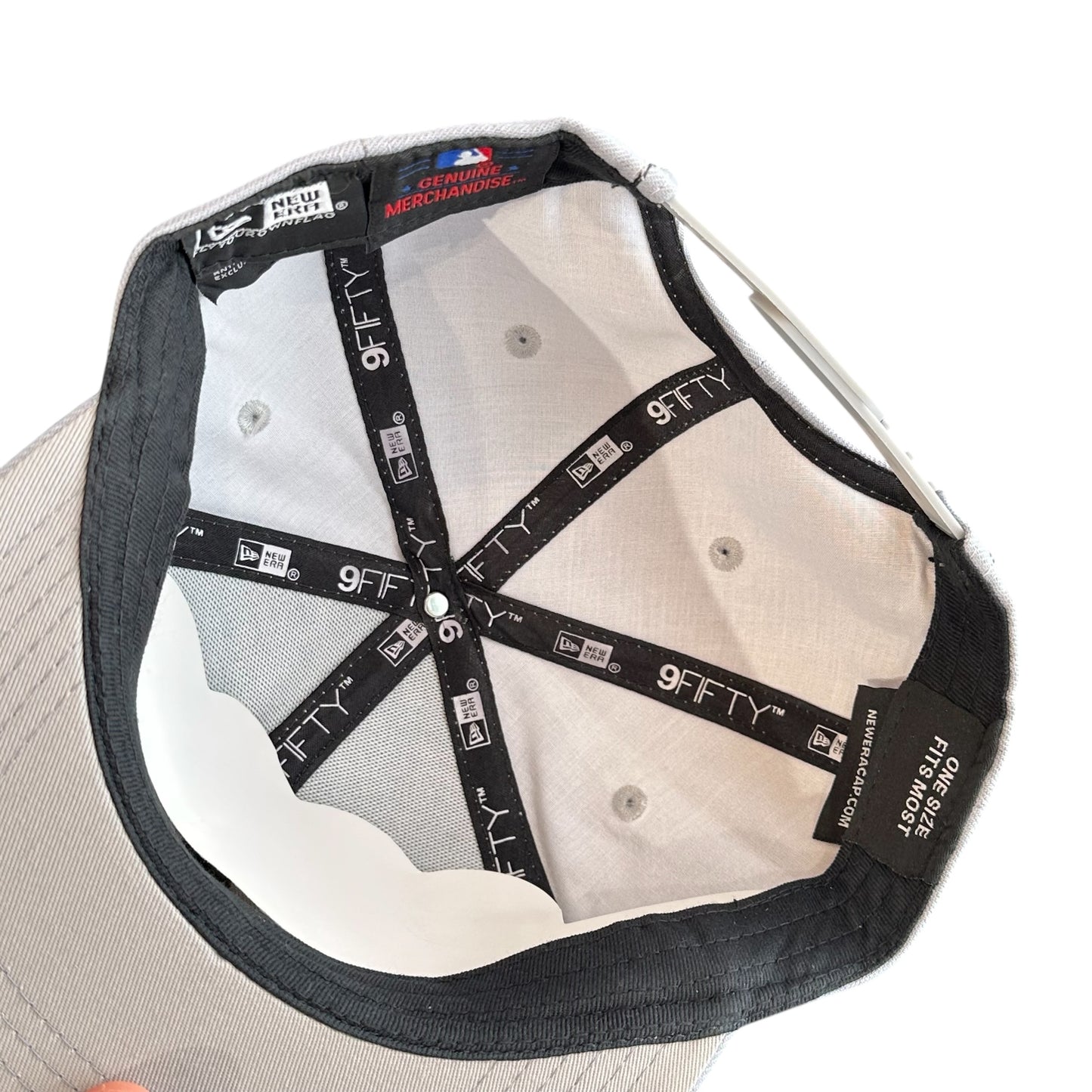 New York Yankees New Era Grey SnapBack Cap