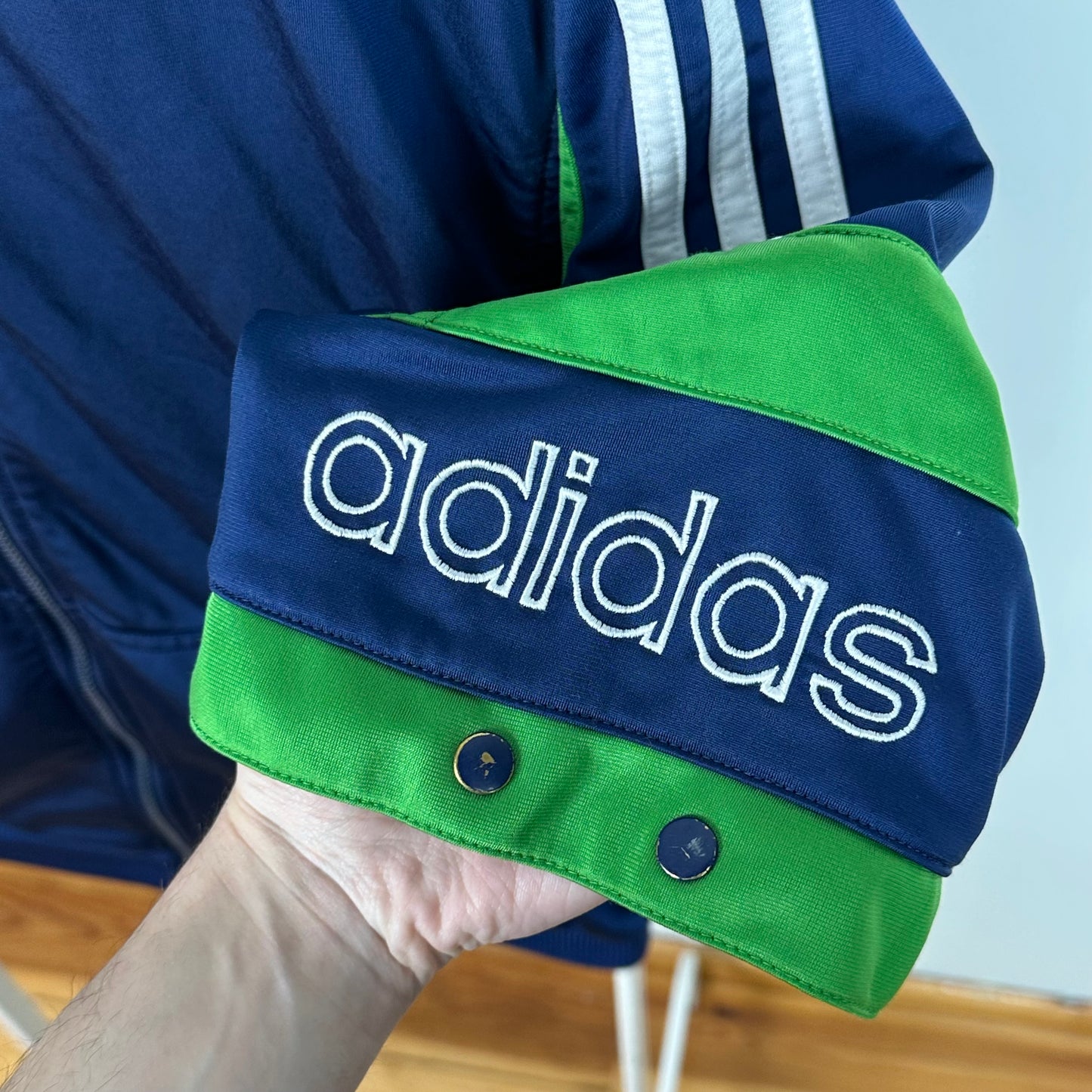 Vintage Adidas Short Sleeved Track Jacket