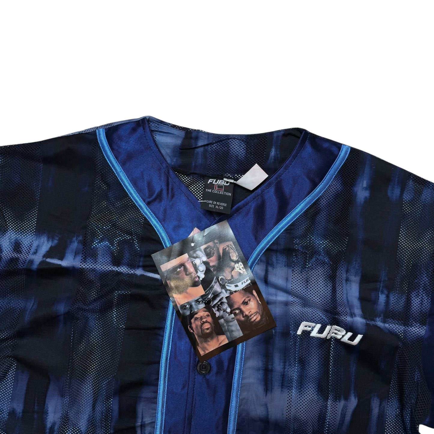 Vintage Dead Stock FUBU Button Up Jersey