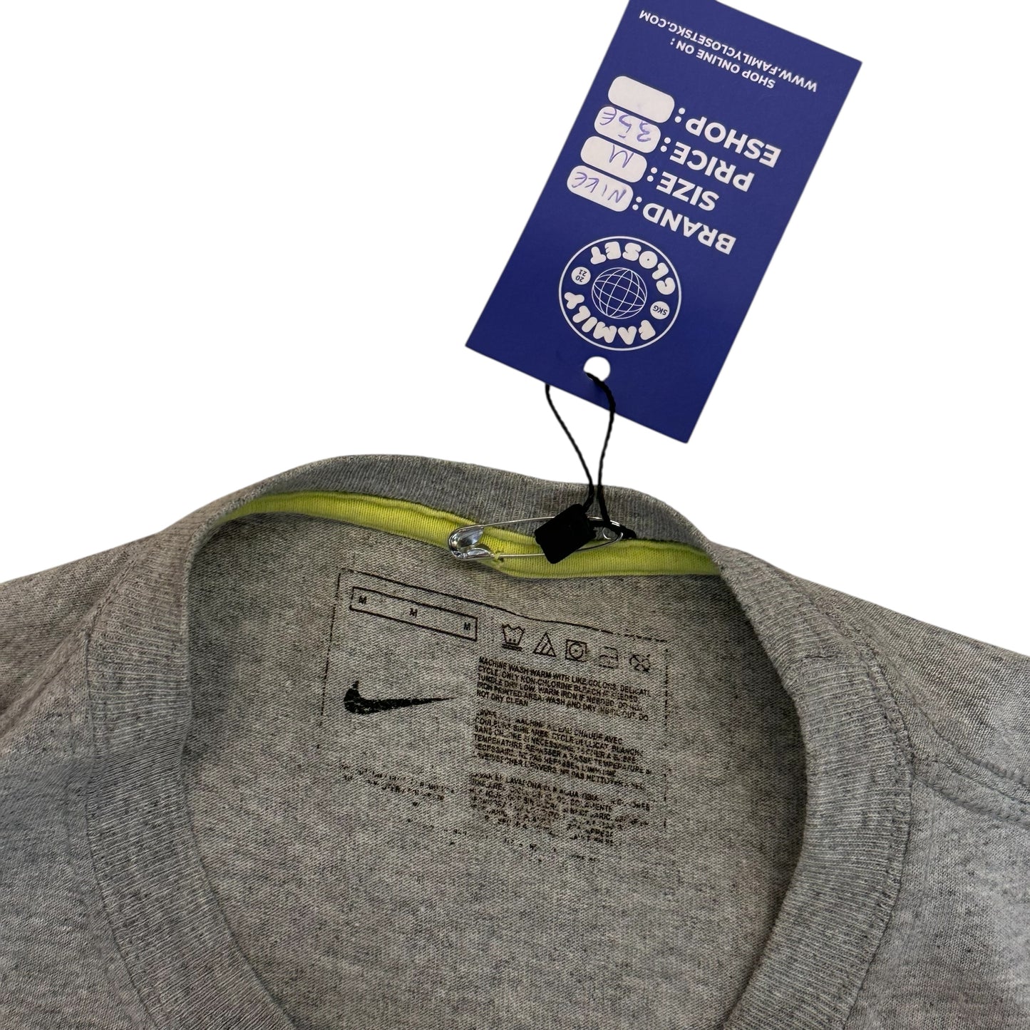 Vintage Nike Grey Graphic T-Shirt