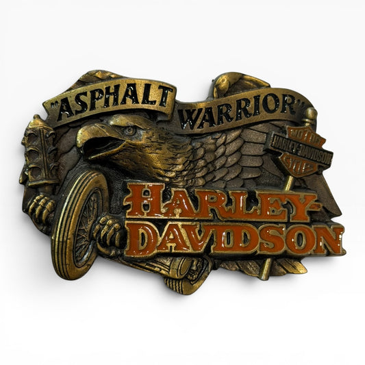 1992 Harley-Davidson Asphalt Warrior Belt Buckle