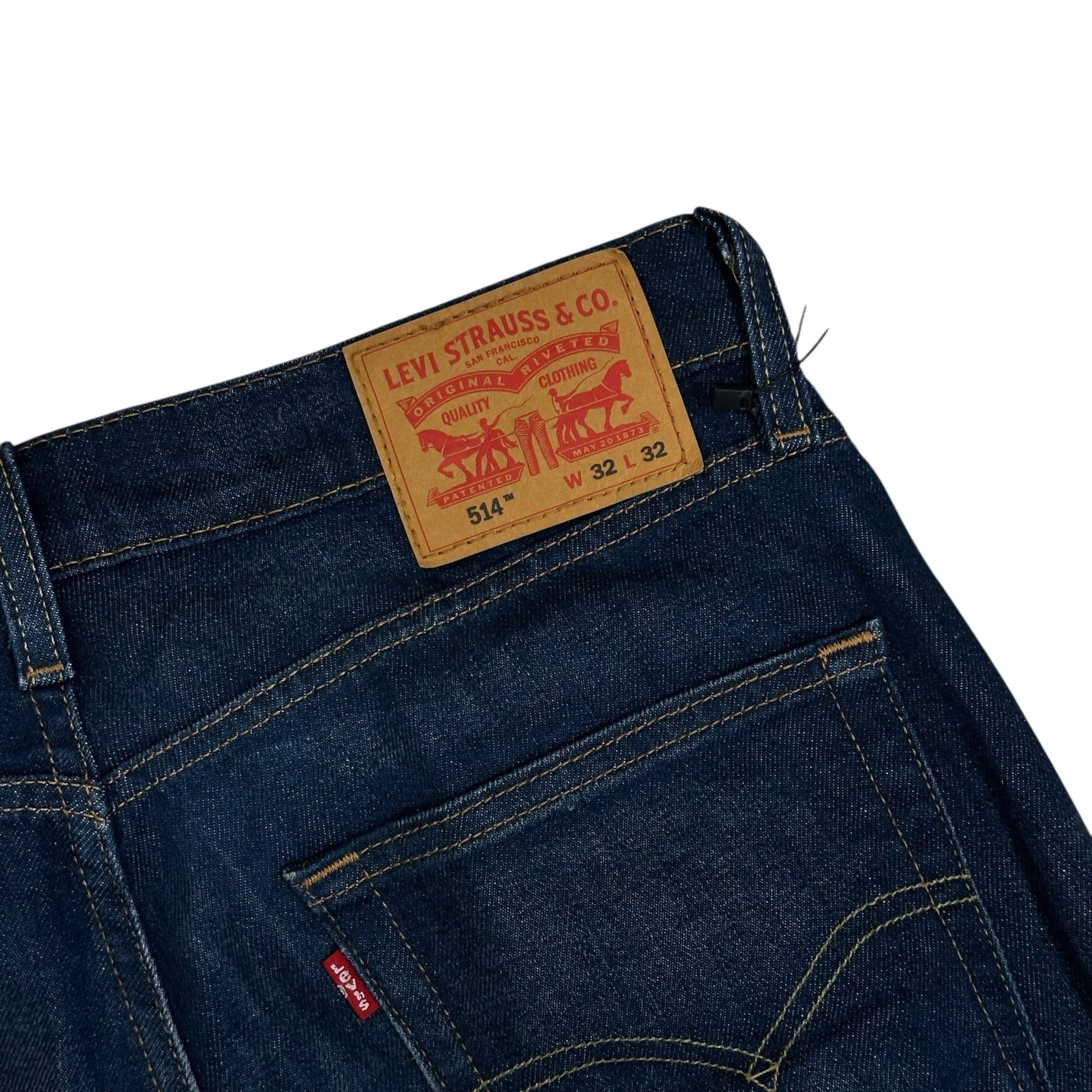 Levi’s Straight Fit Blue Jeans