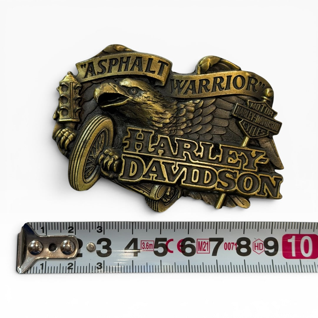 1992 Harley-Davidson Asphalt Warrior Belt Buckle