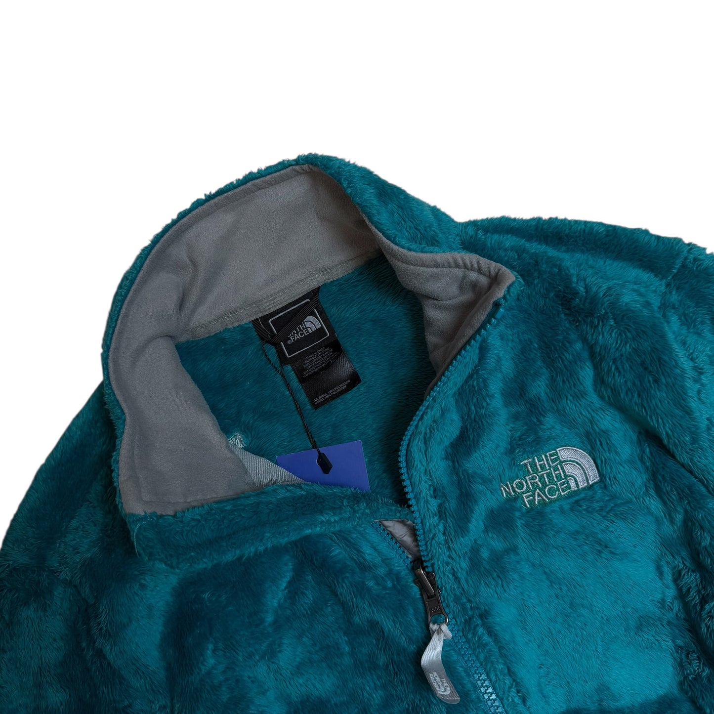 The North Face Teal Fuzzy Fleece