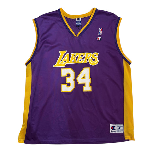 Champion Lakers Basketball Jersey “34” O’NEAL