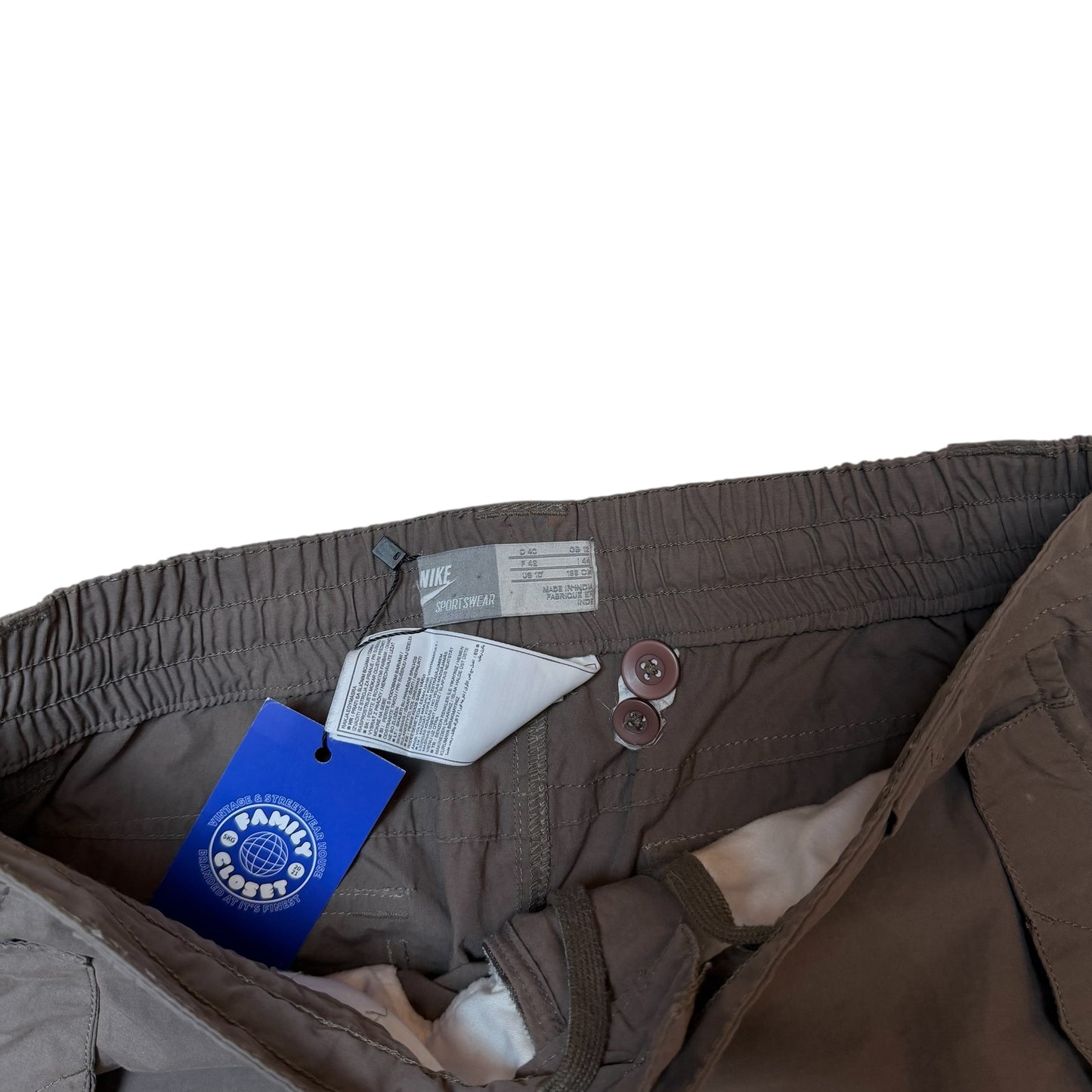 Vintage Nike Cargo Baggy Track Pants