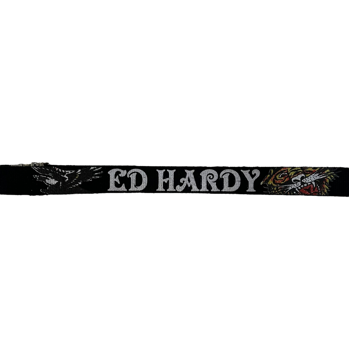 Ed Hardy By Christian Audigier Y2K Belt Unisex Black