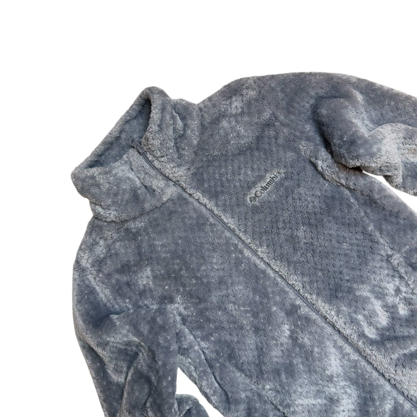Columbia Grey Fuzzy Fleece