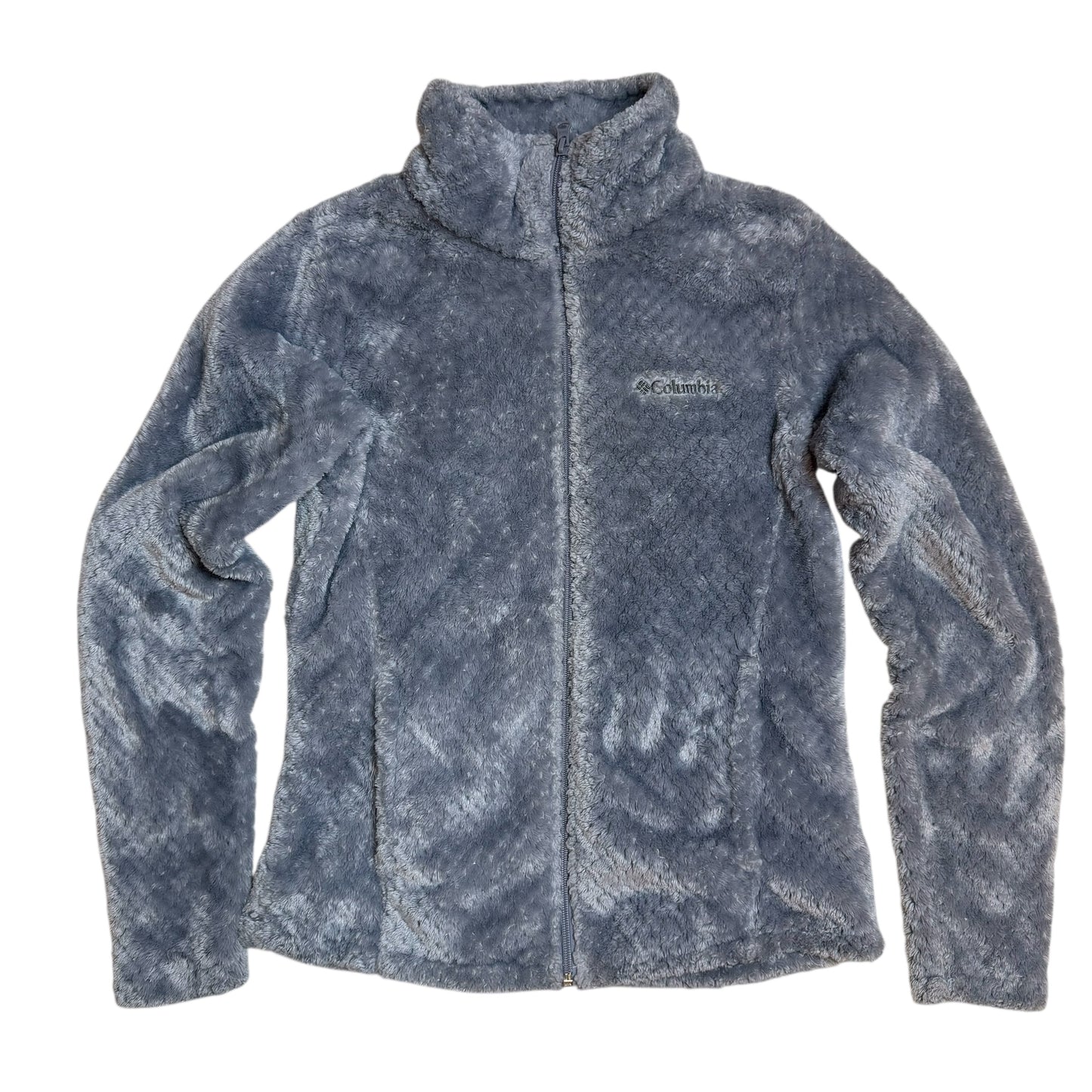 Columbia Grey Fuzzy Fleece