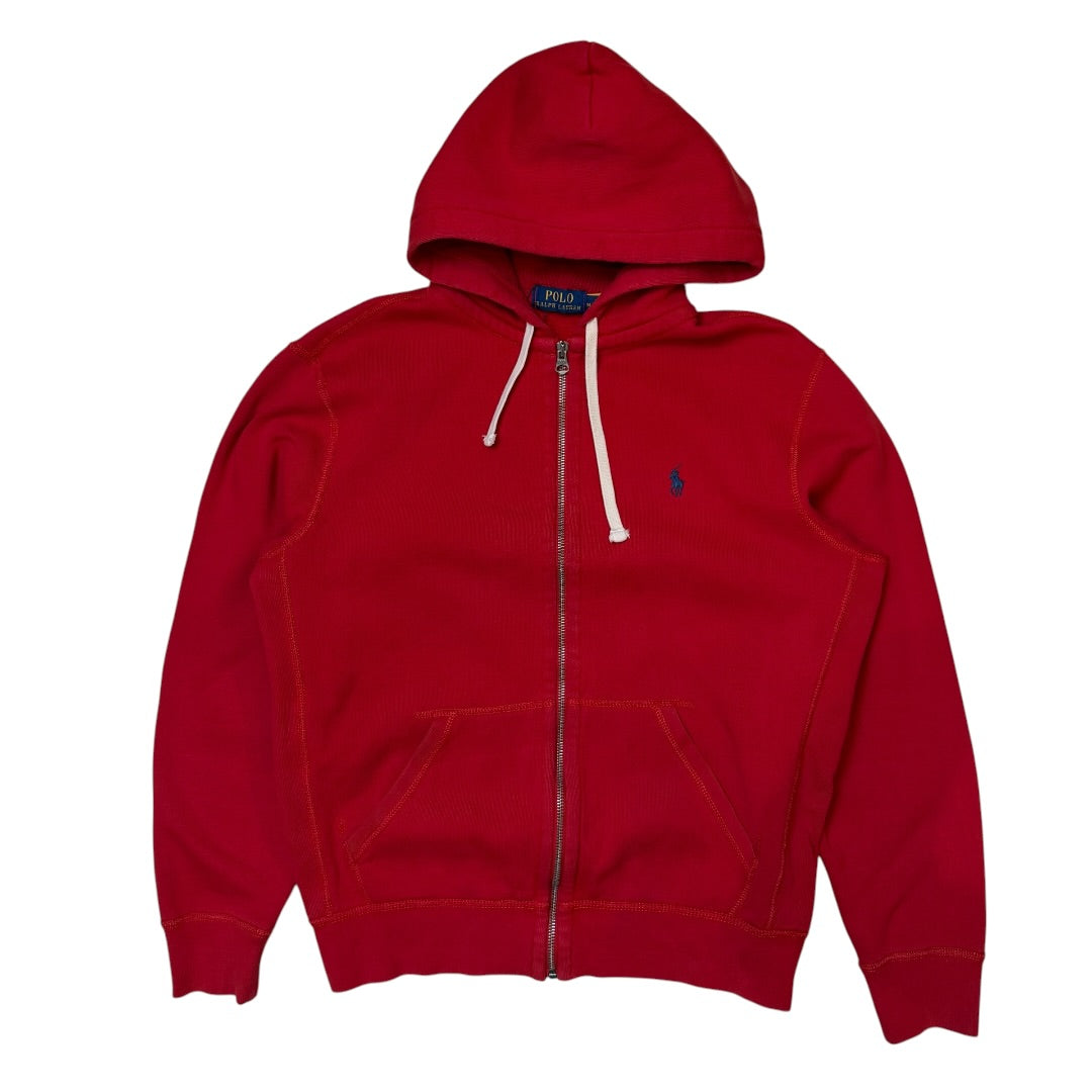 Polo Ralph Lauren Red Hoodie Zip Up