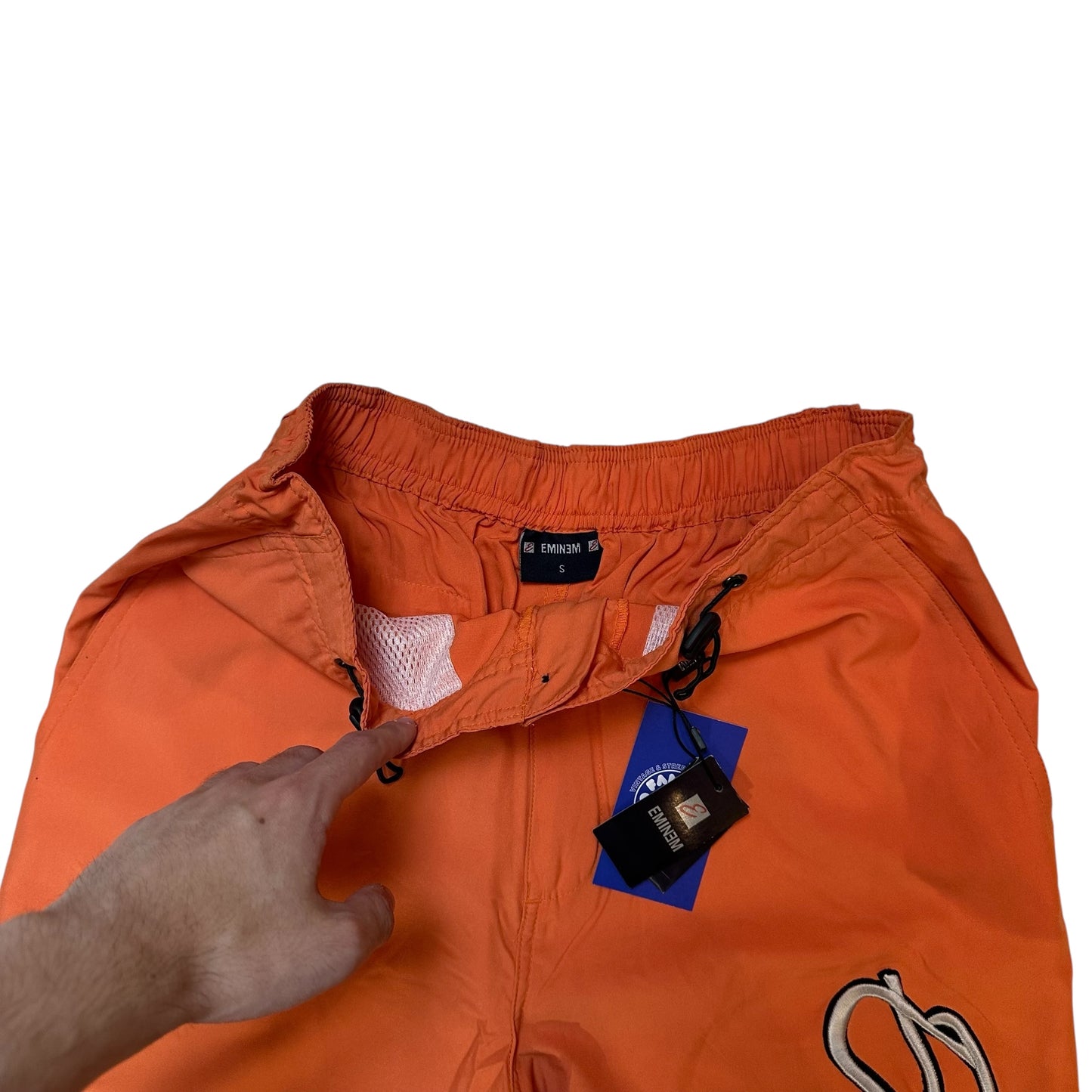 Y2K Eminem Parachute Cargo 3/4 Pants