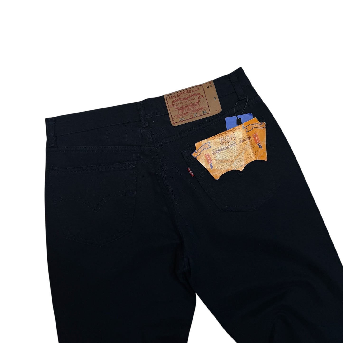 Levi’s 501 Blue Black Jeans Dead Stock