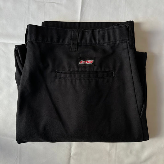 Dickies Baggy Black Trousers