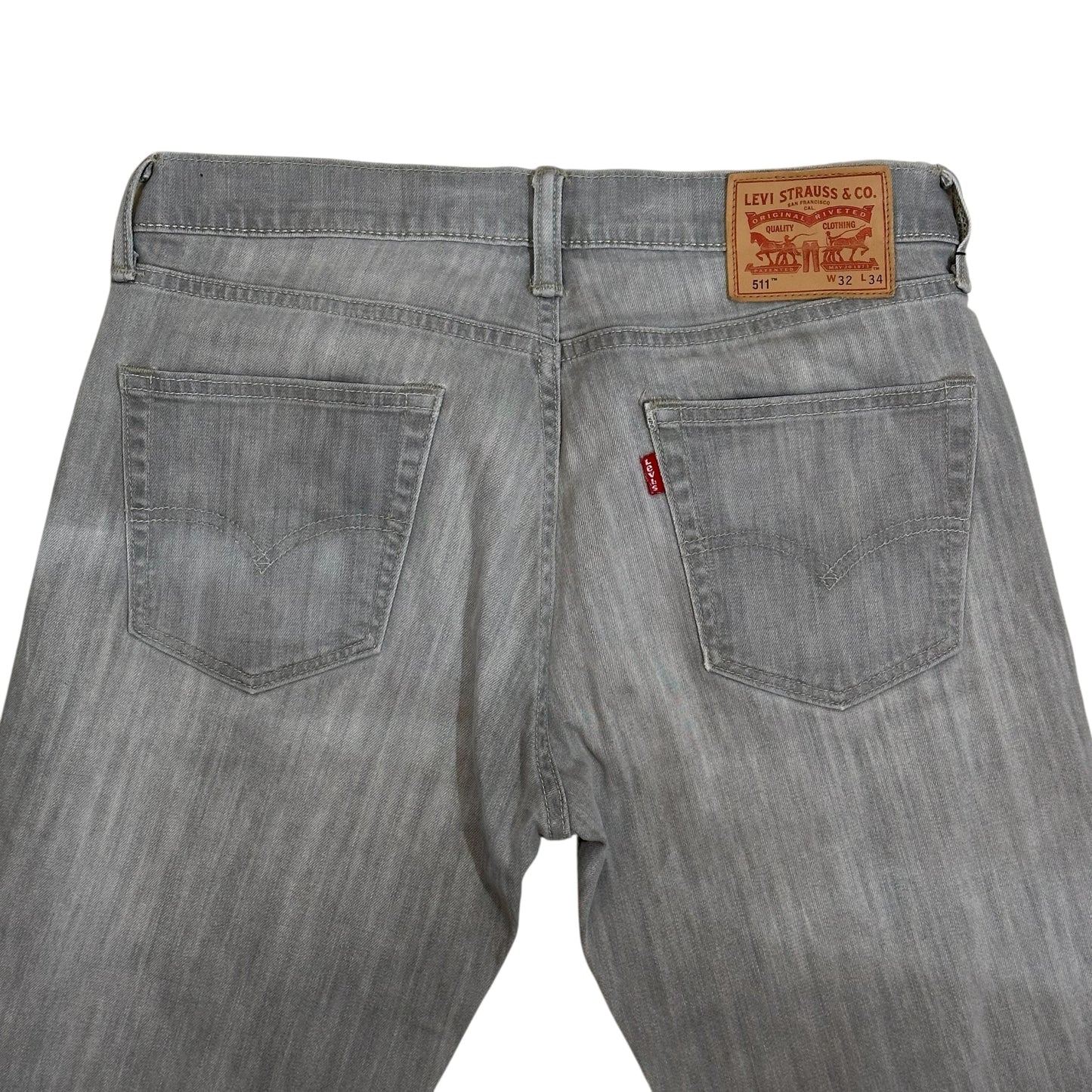 Levi’s 511 Slim Grey Washed Jeans