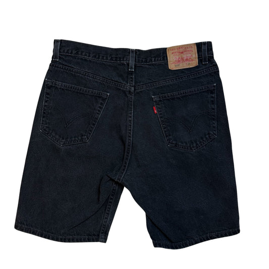 Levi's 505 Black Jean Shorts