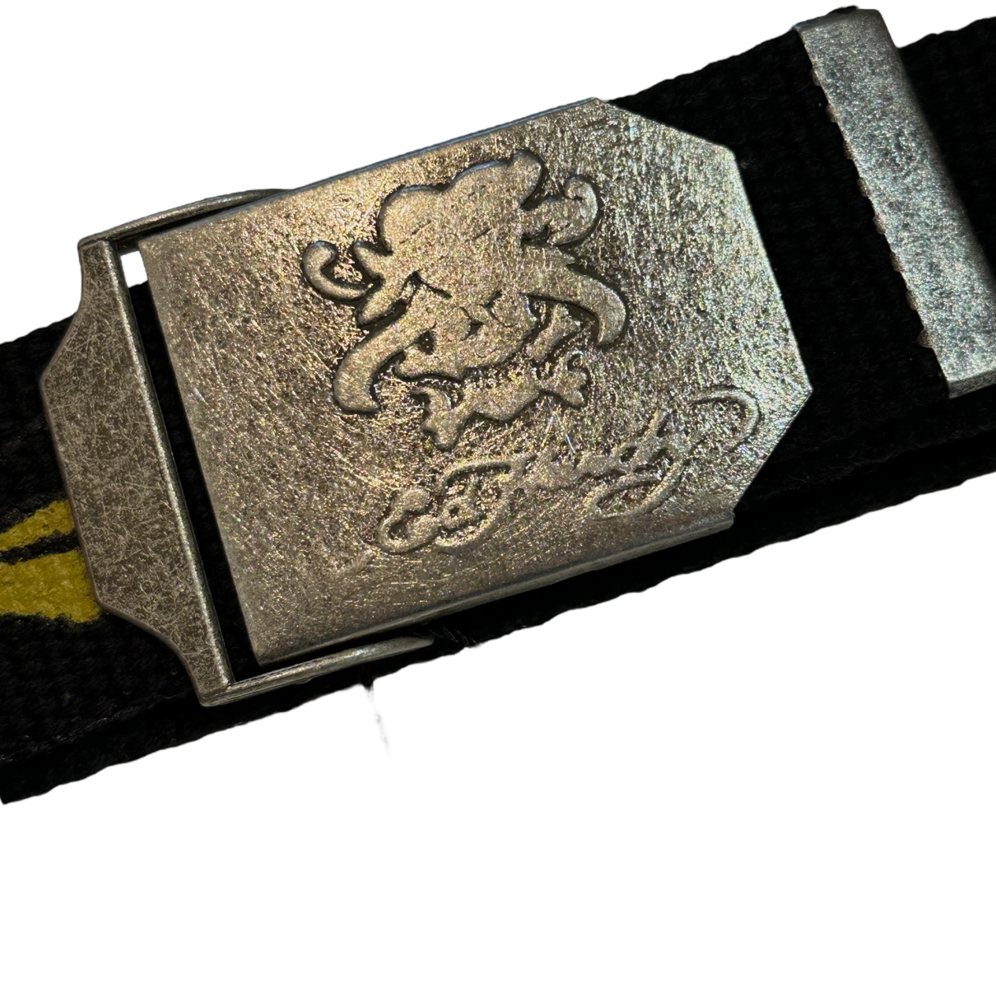 Ed Hardy By Christian Audigier Y2K Belt Unisex Black