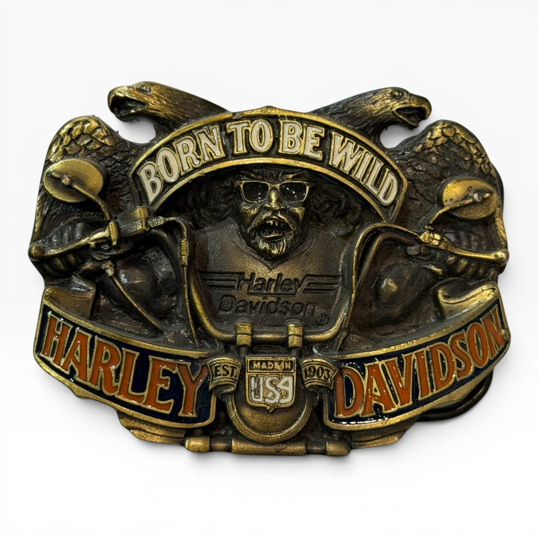 1992 Harley-Davidson Born To Be Wild Belt Buckle