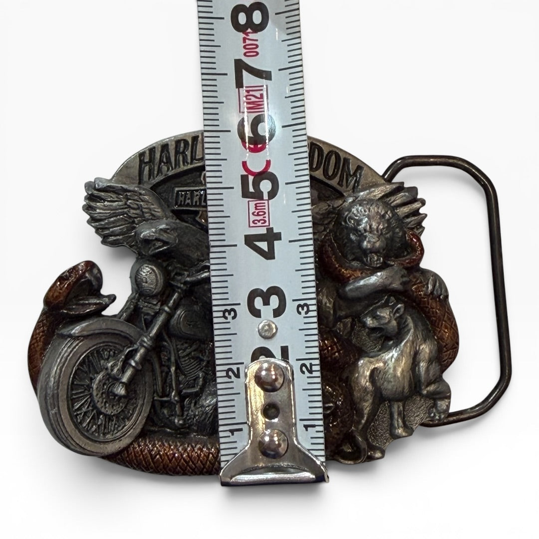 1993 Harley-Davidson Kingdom Wildlife Belt Buckle