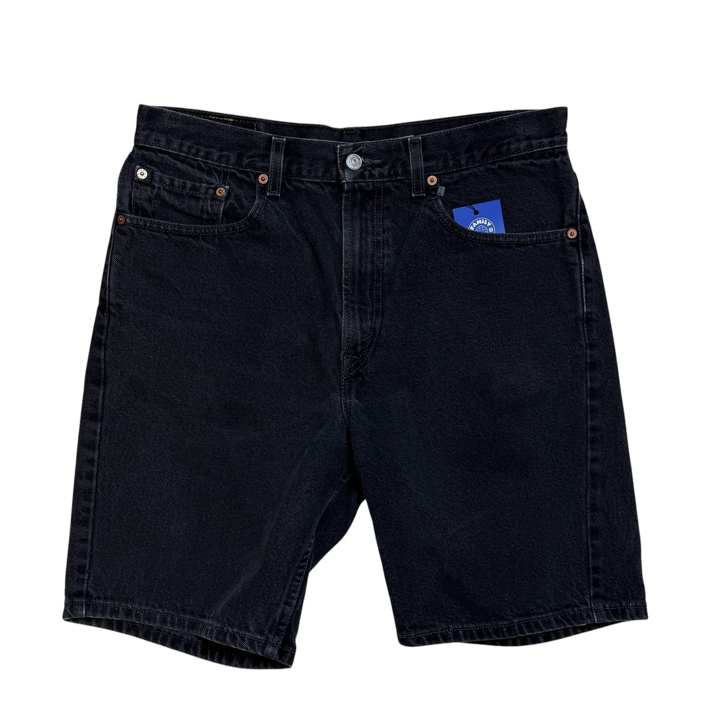 Levi's 505 Black Jean Shorts