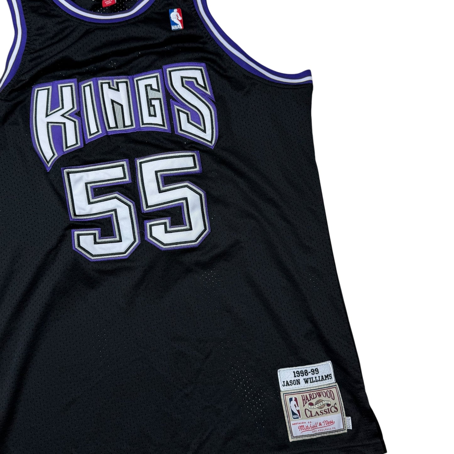 Mitchell & Ness Sacramento Kings Jason Williams #55 Hardwood Classics Jersey