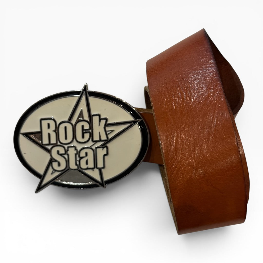 Vintage Waldes “Rock Star” Leather Belt