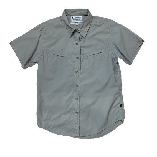 Columbia Beige Button Up Shirt