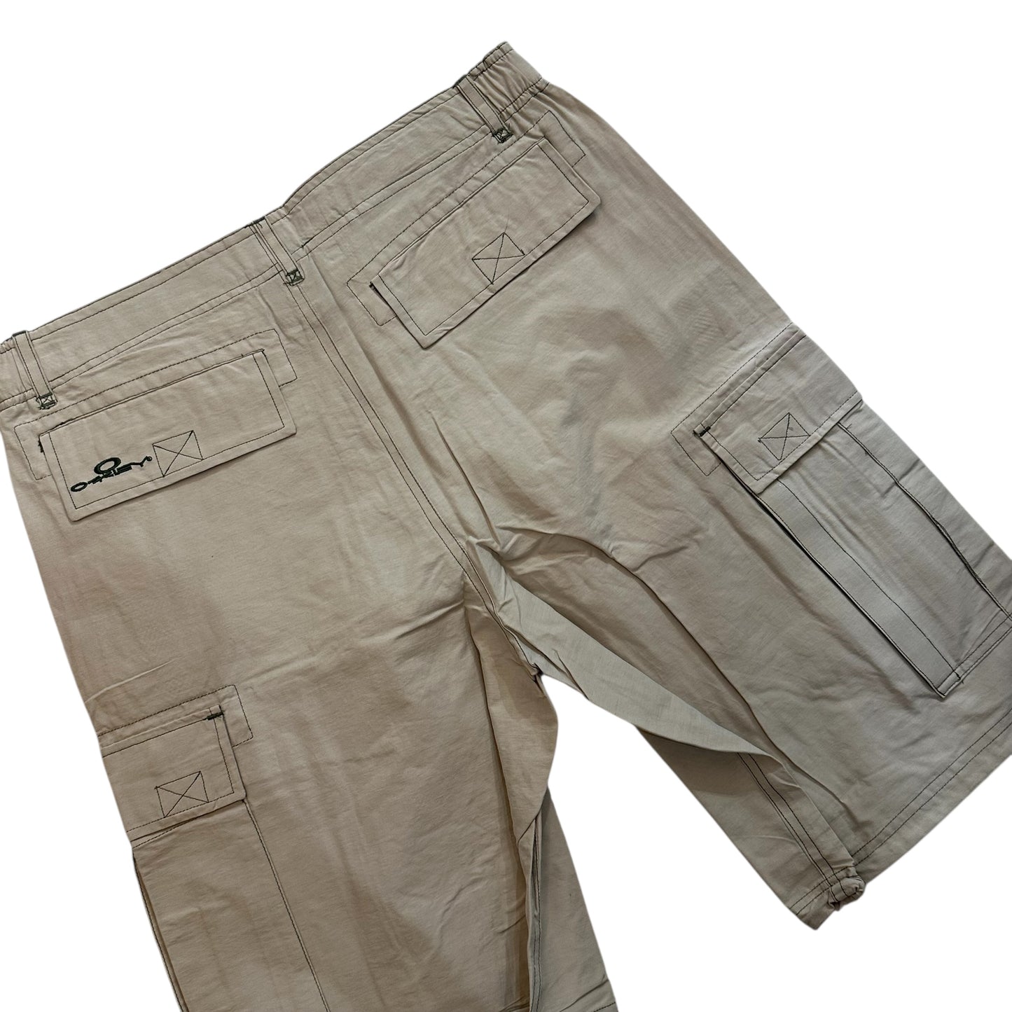 Oakley Beige Dead Stock Cargo Shorts