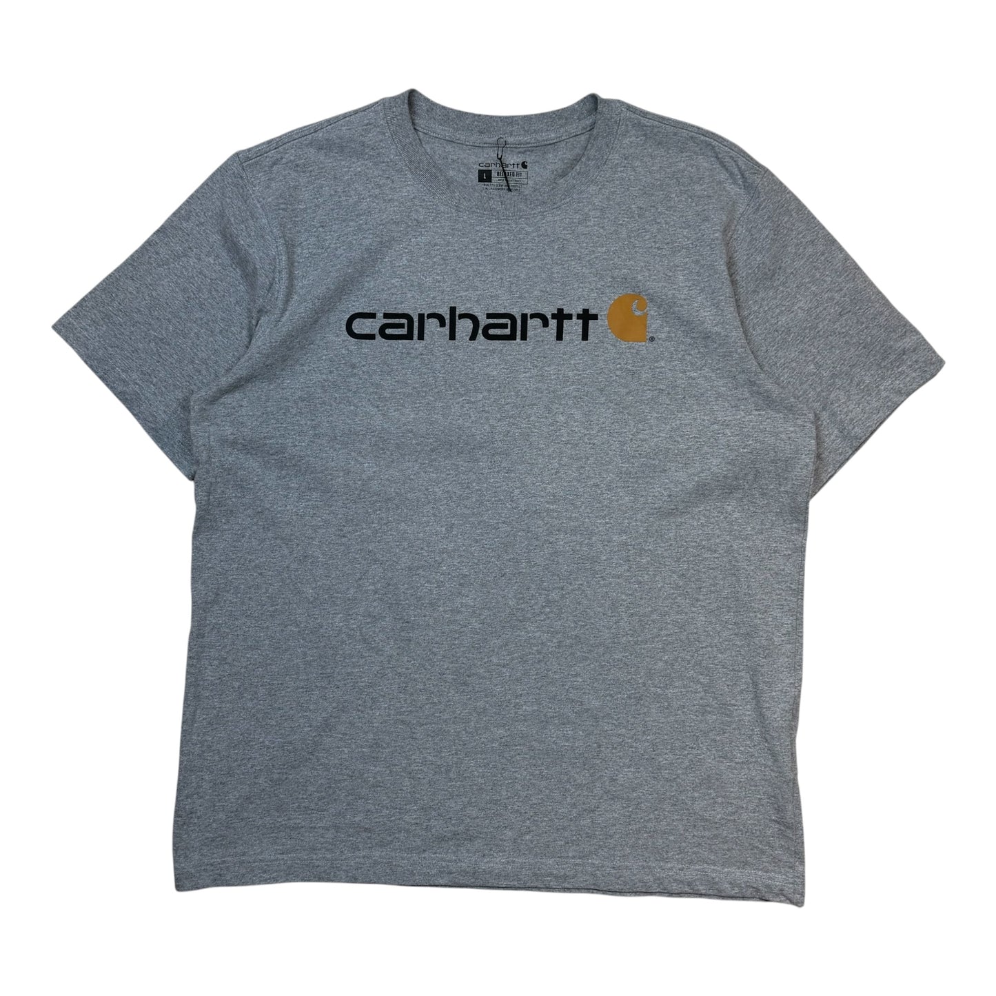 Carhartt Grey Logo T-Shirt