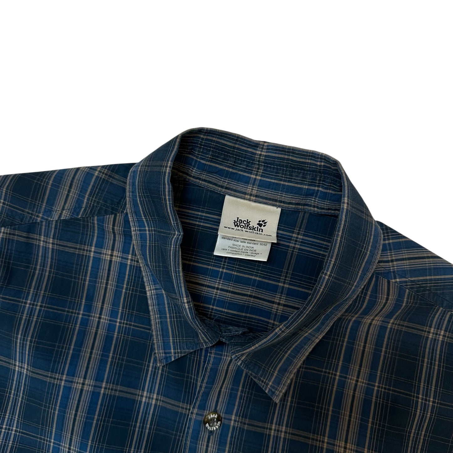 Jack WolfSkin Plaid Shirt