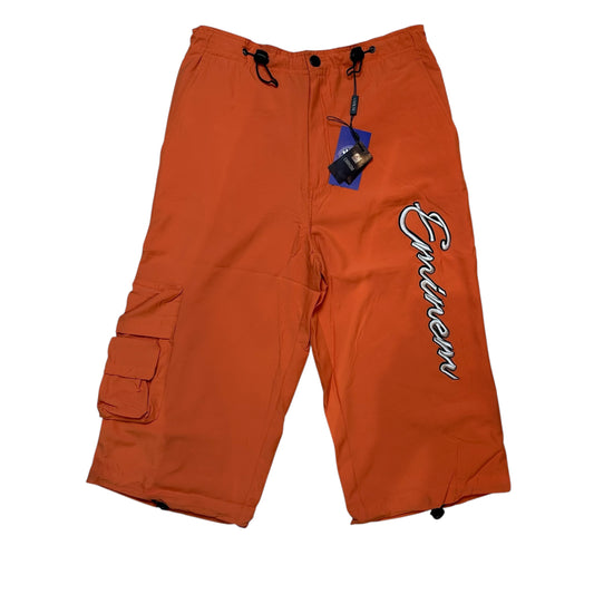 Y2K Eminem Parachute Cargo 3/4 Pants