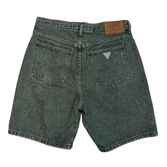 Vintage Guess Green Jean Shorts