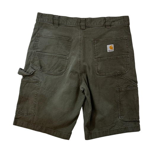 Carhartt Khaki Carpenter Jorts