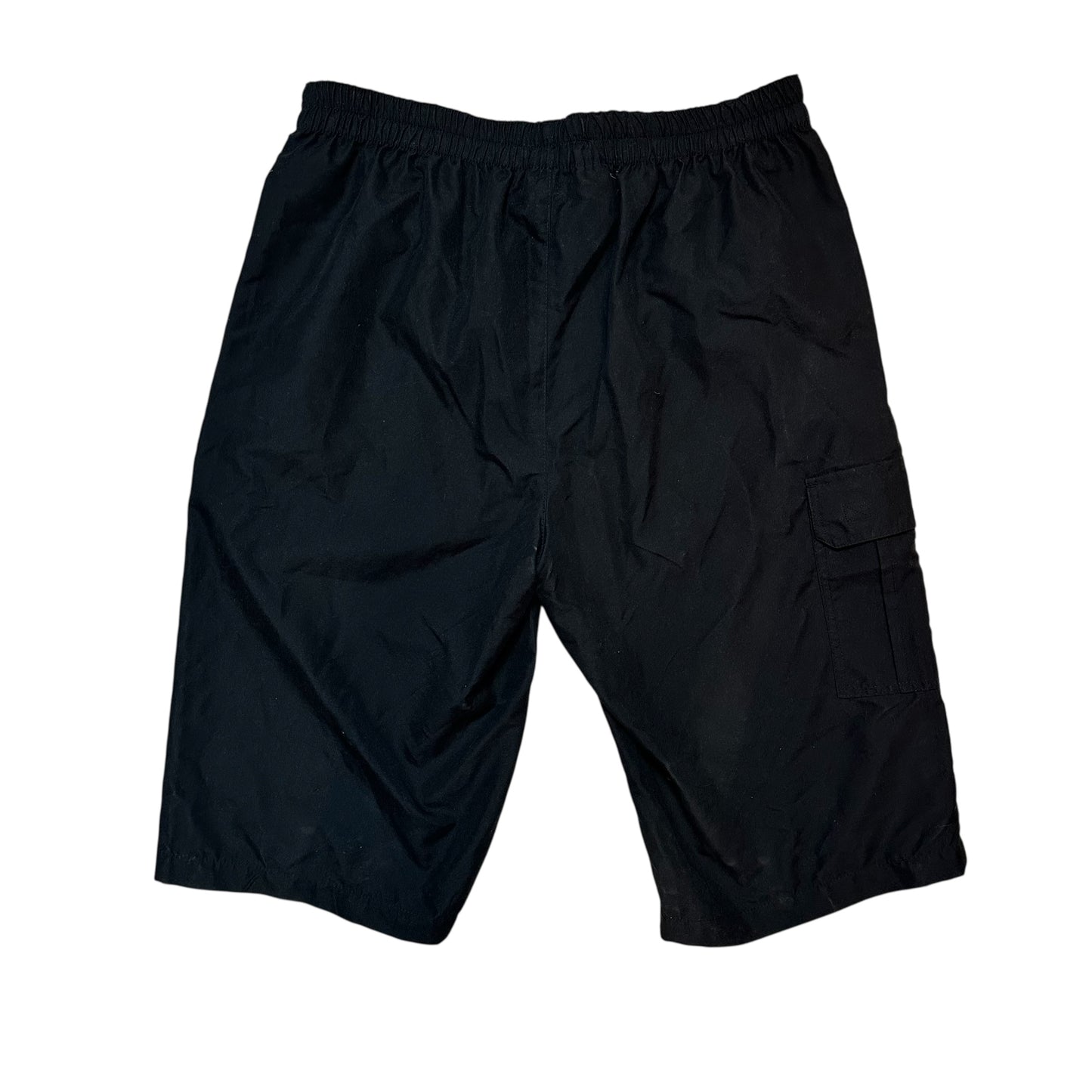 Y2K Dragon Graphic Cargo 3/4 Parachute Pants