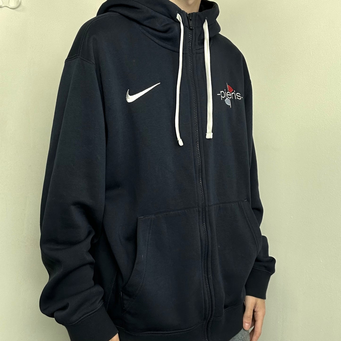 Nike Dark Blue Zip Up Hoodie