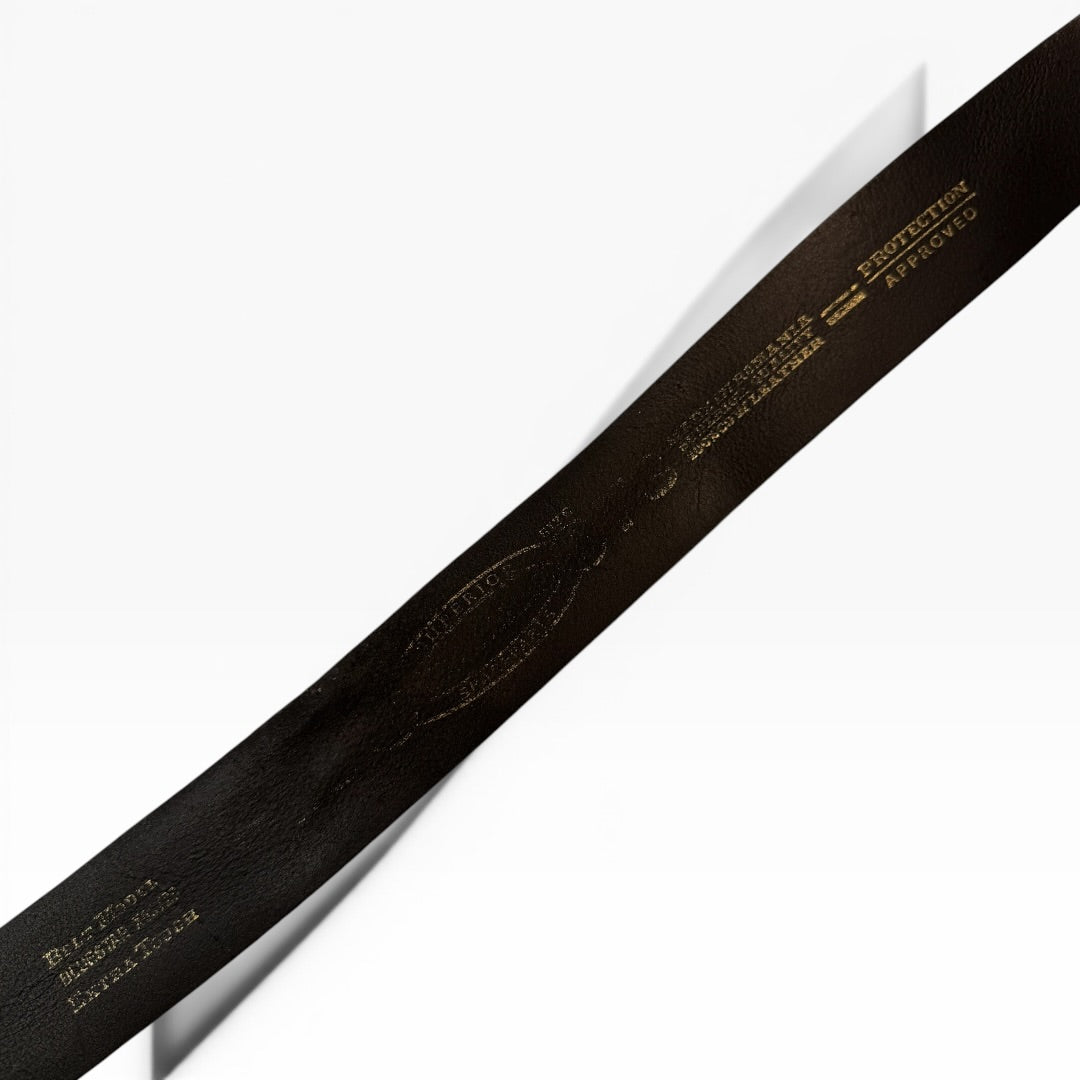 Vintage Diesel Black Leather Belt