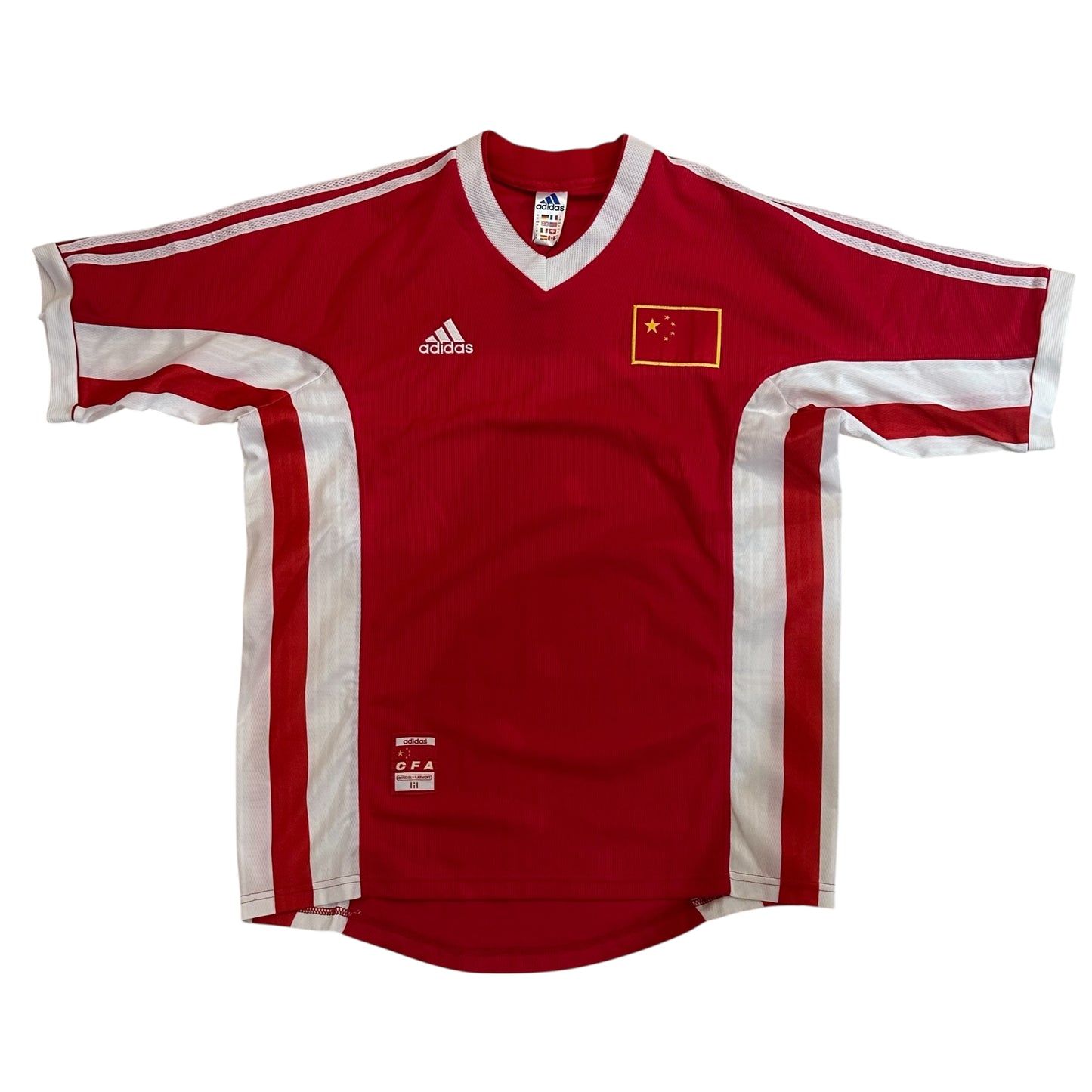 Vintage Adidas China 1998 home shirt