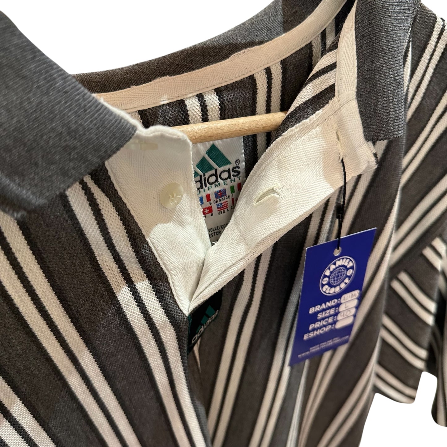 Vintage Adidas Equipment Polo
