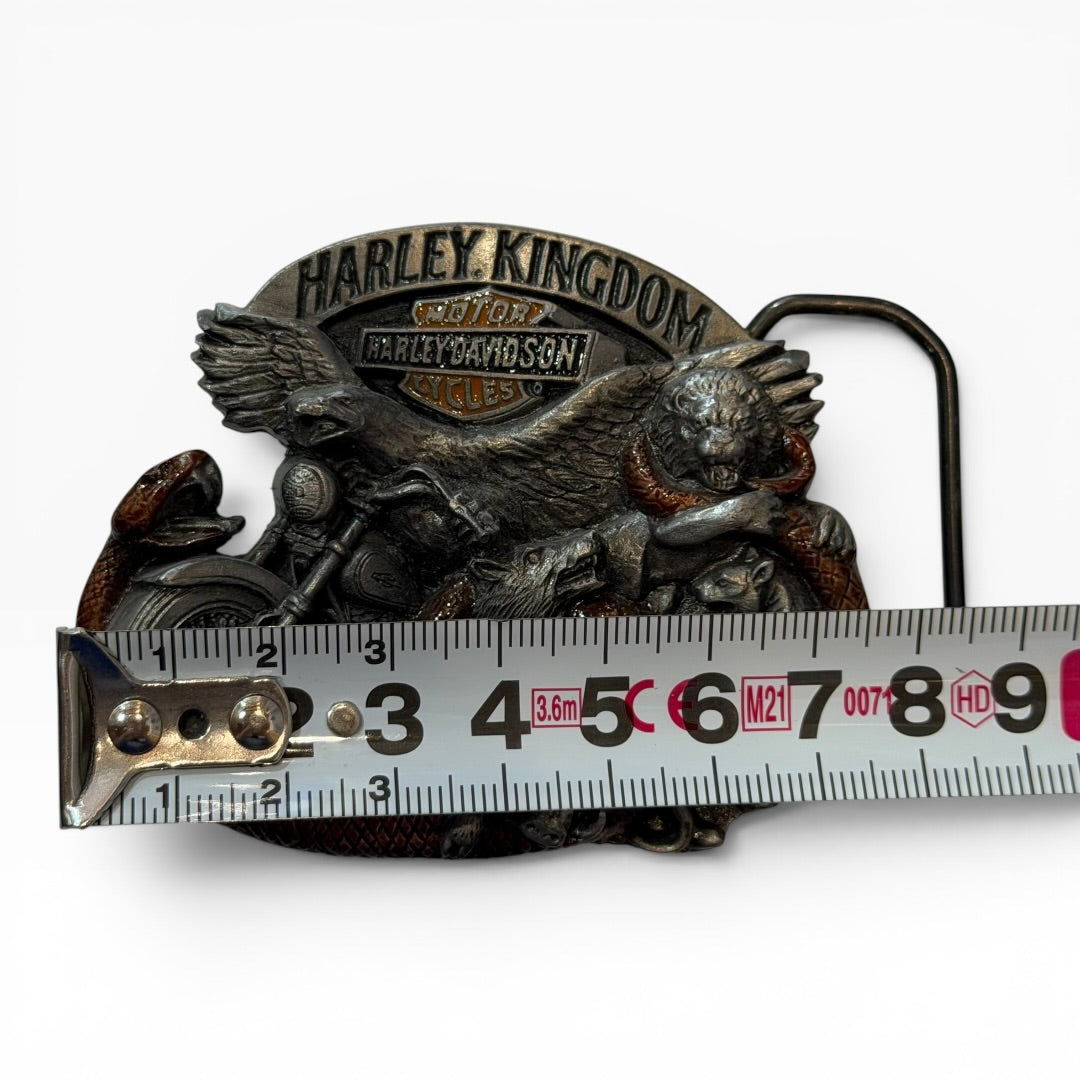 1993 Harley-Davidson Kingdom Wildlife Belt Buckle