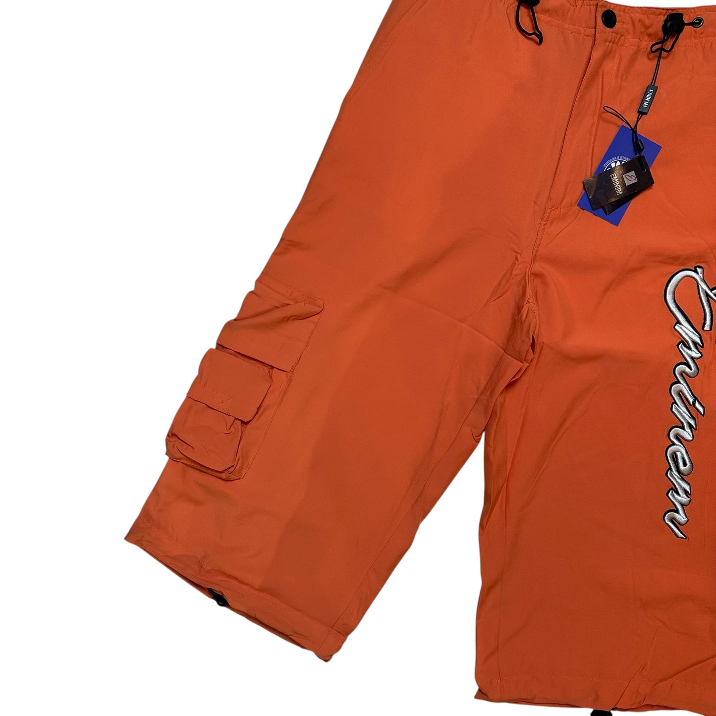 Y2K Eminem Parachute Cargo 3/4 Pants