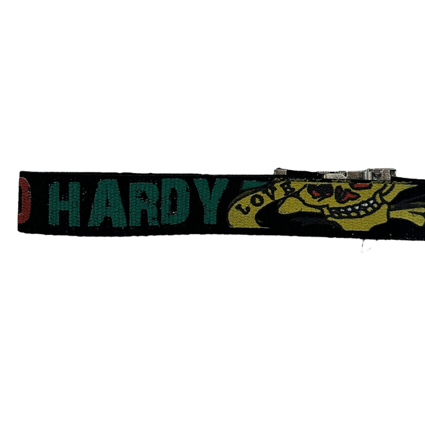 Ed Hardy By Christian Audigier Y2K Belt Unisex Black