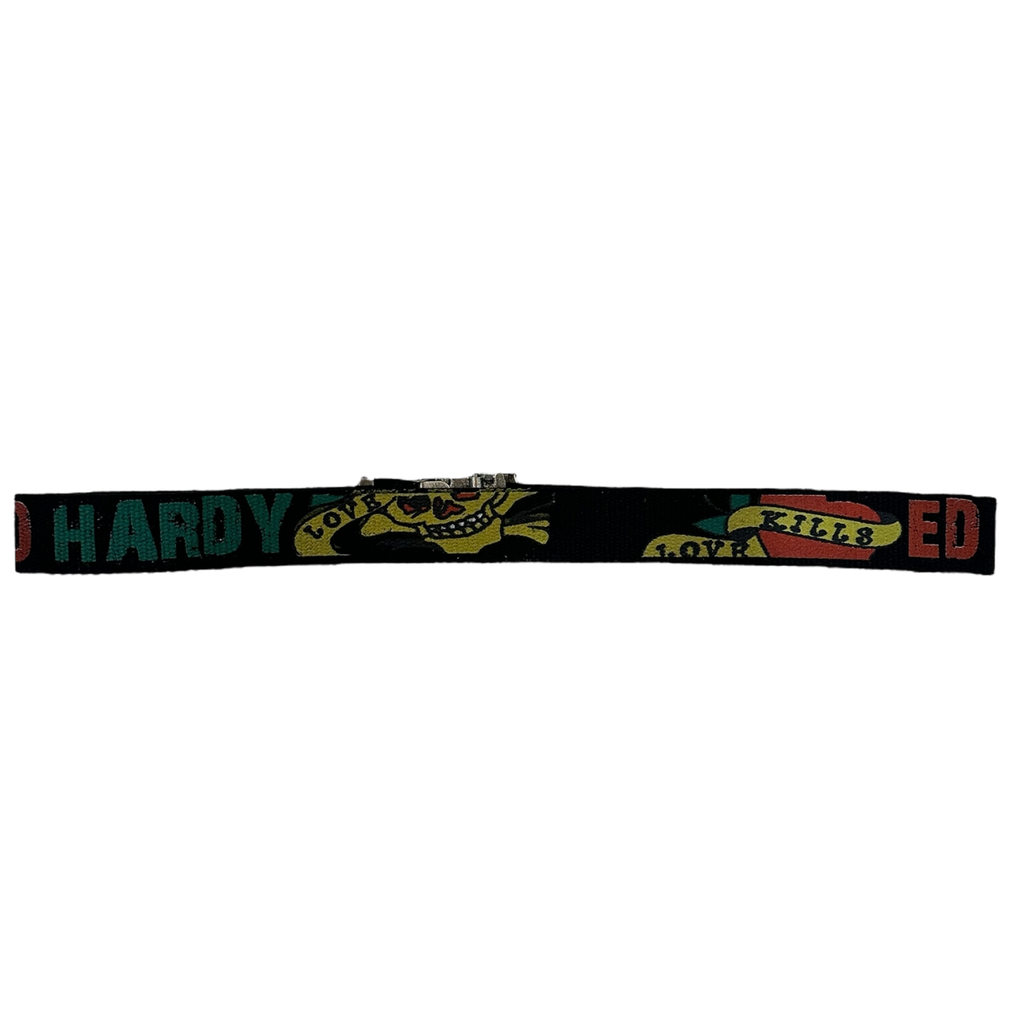 Ed Hardy By Christian Audigier Y2K Belt Unisex Black