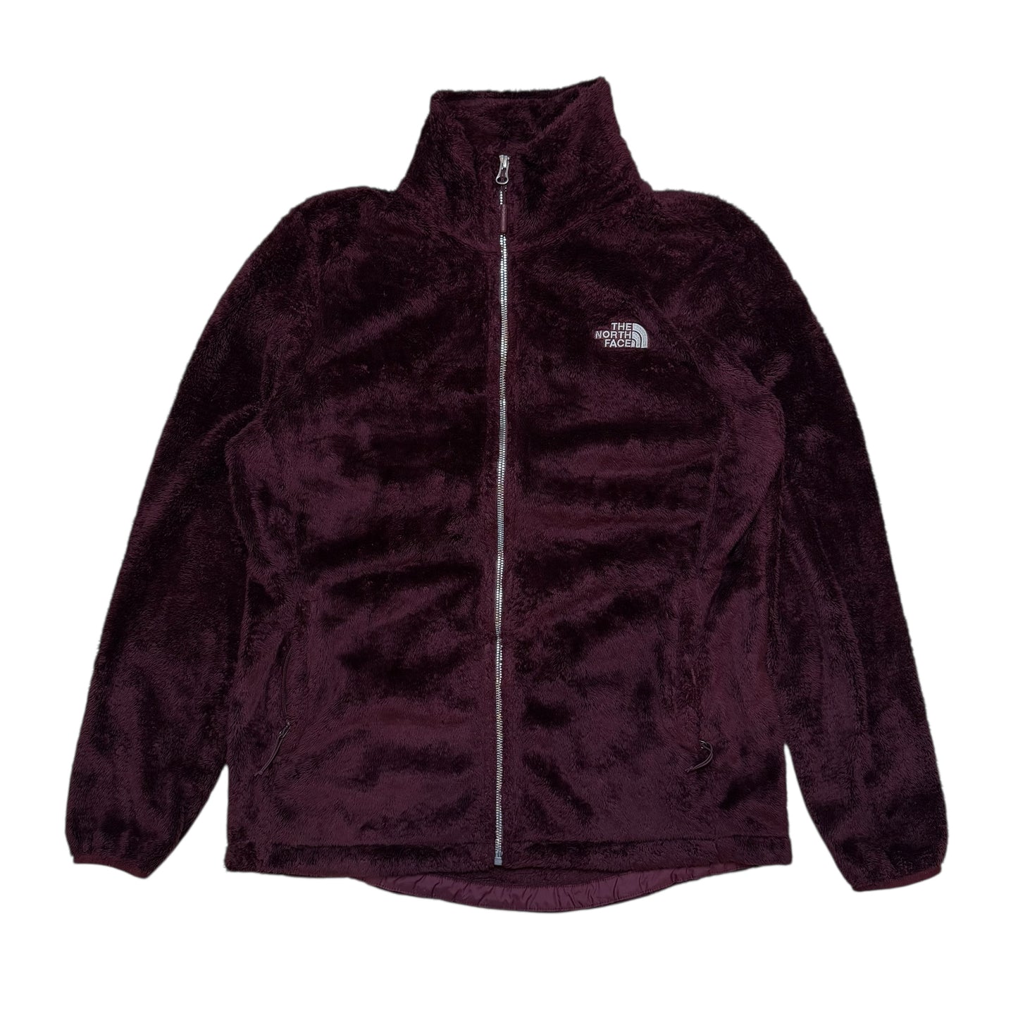 The North Face Fuzzy Burgundy Fleece